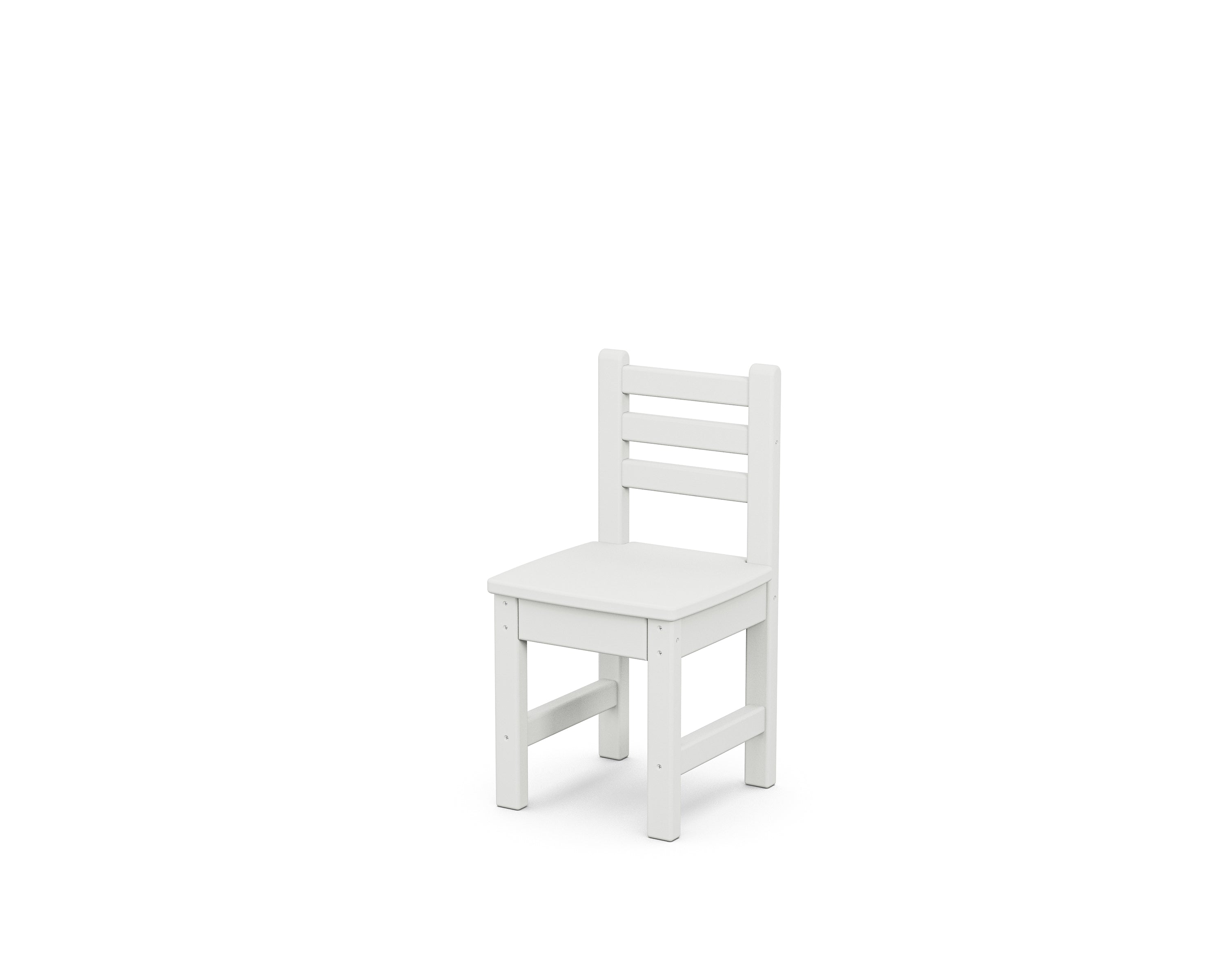 POLYWOOD® Toddler Lakeside Dining Chair in White