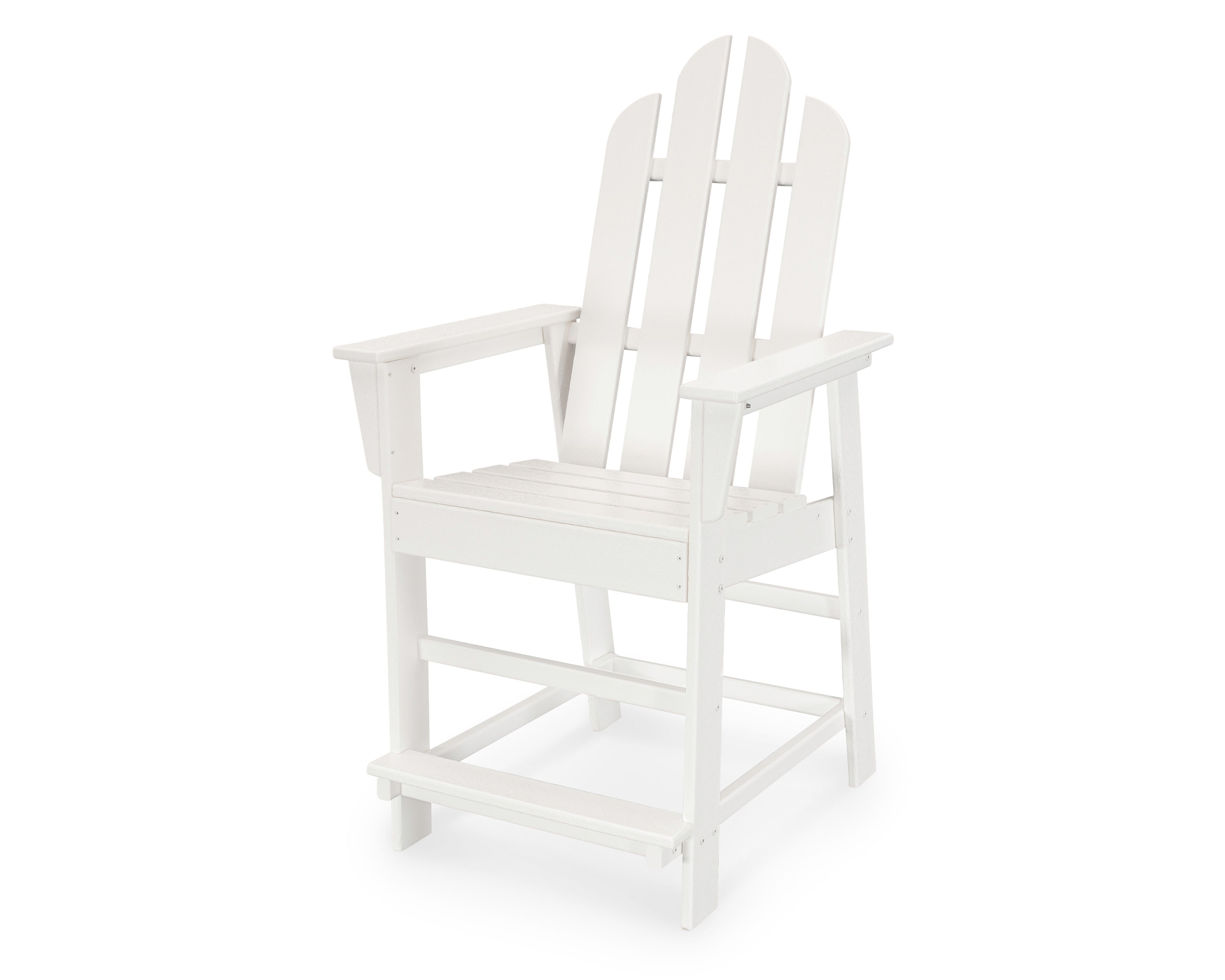 POLYWOOD® Long Island Counter Chair in White