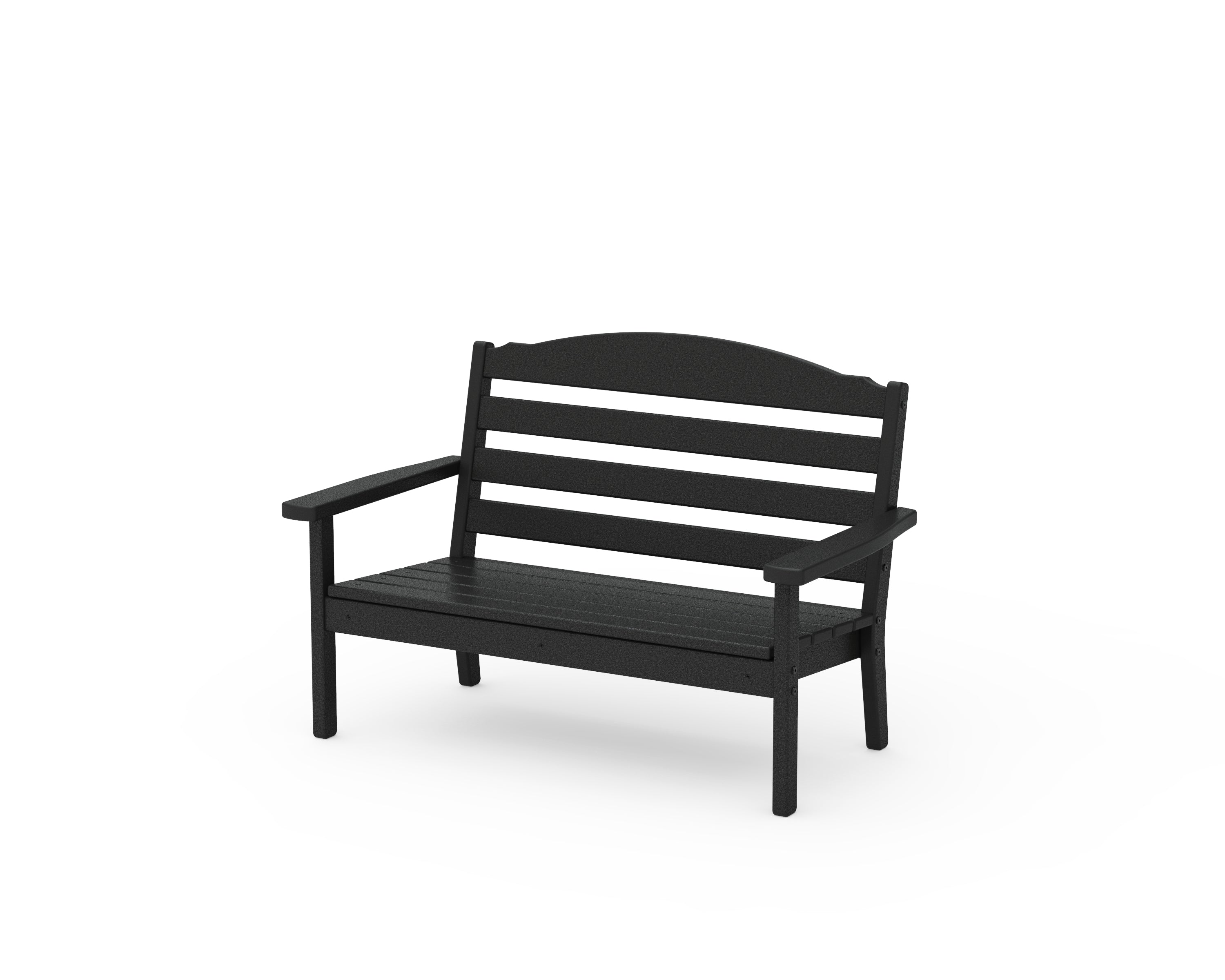 POLYWOOD® Savannah Kids Bench in Black