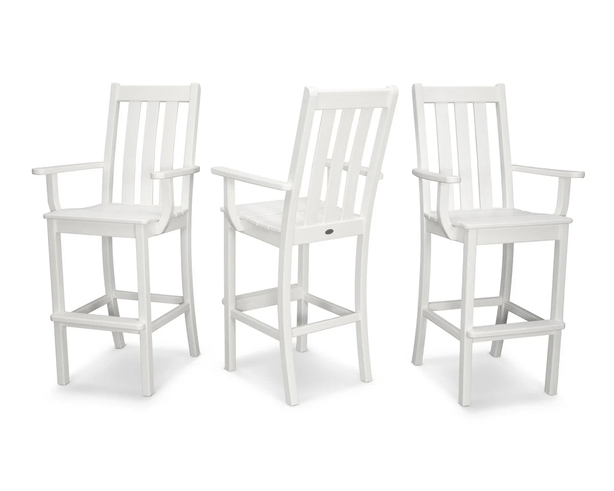 Vineyard Bar Arm Chair 3-Pack