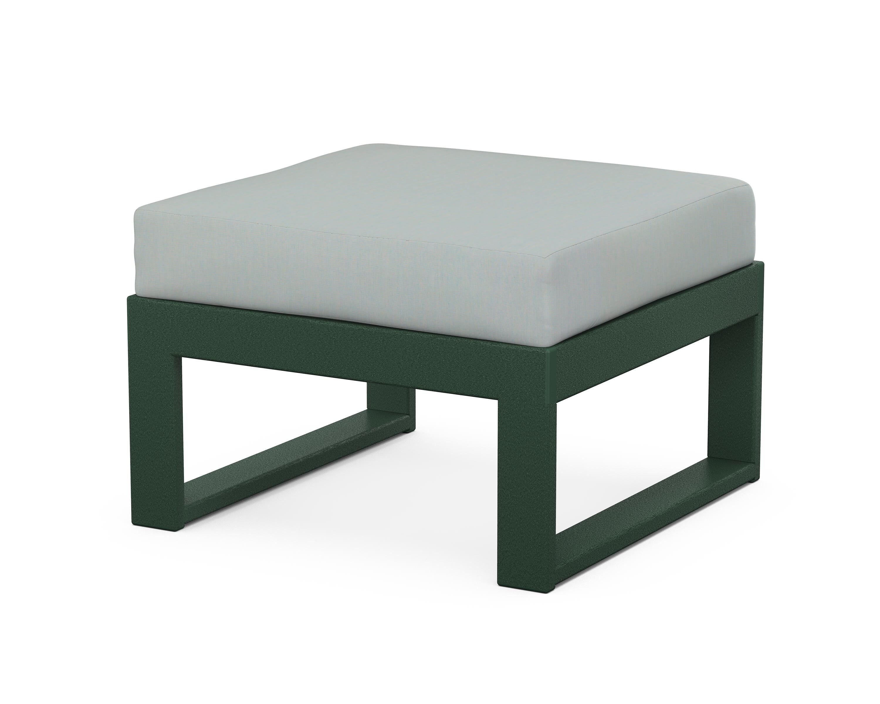 Unbranded Modular Ottoman - Modern in Green / Spa