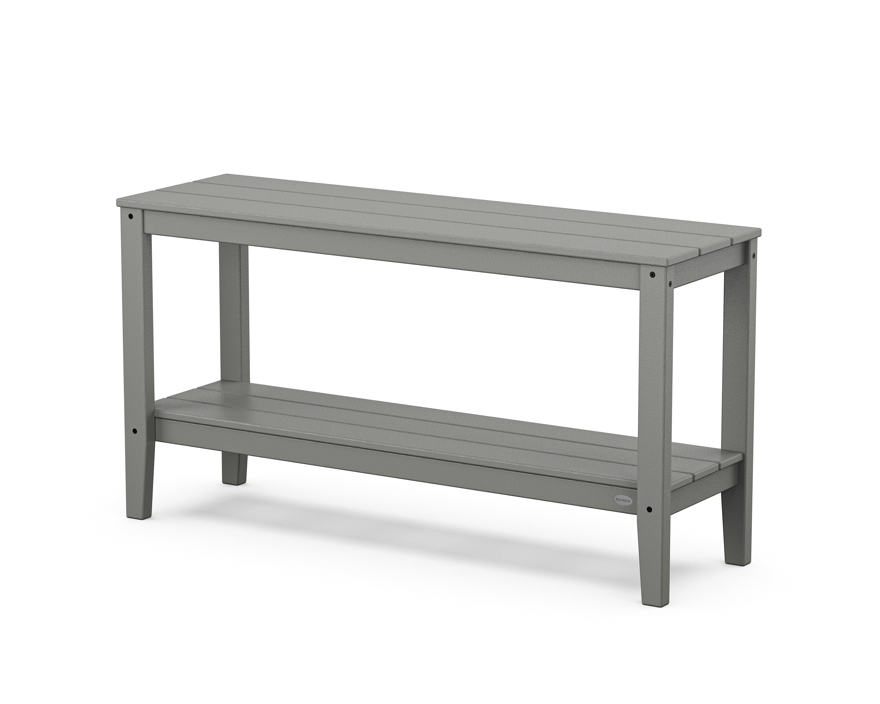 POLYWOOD® Newport 55" Console Table in Slate Grey