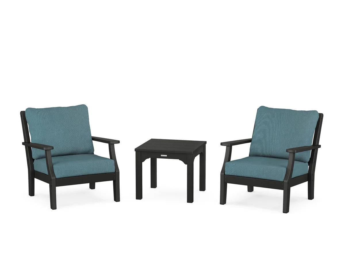 Chinoiserie 3-Piece Deep Seating Set