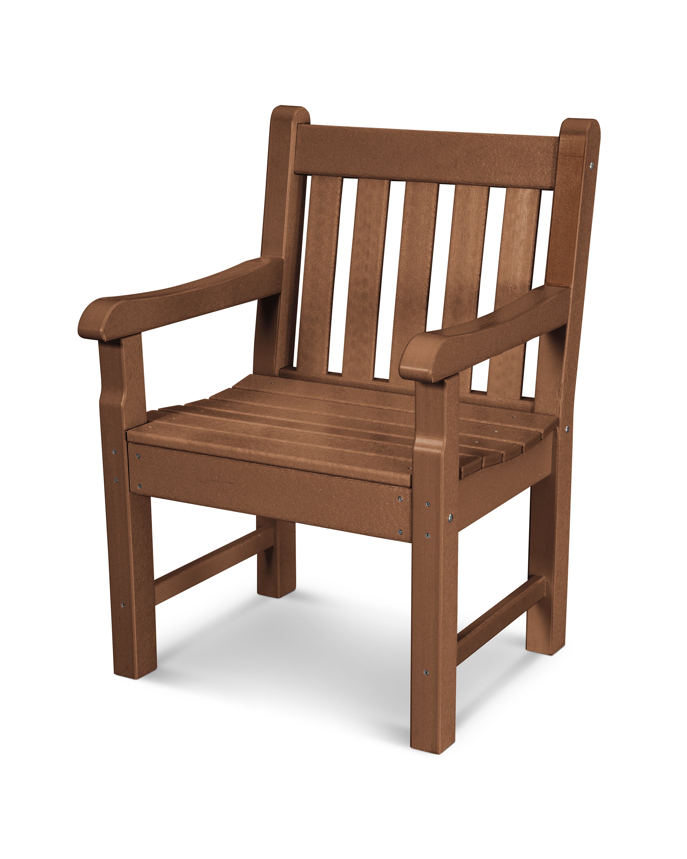 POLYWOOD® Rockford Garden Arm Chair in Teak