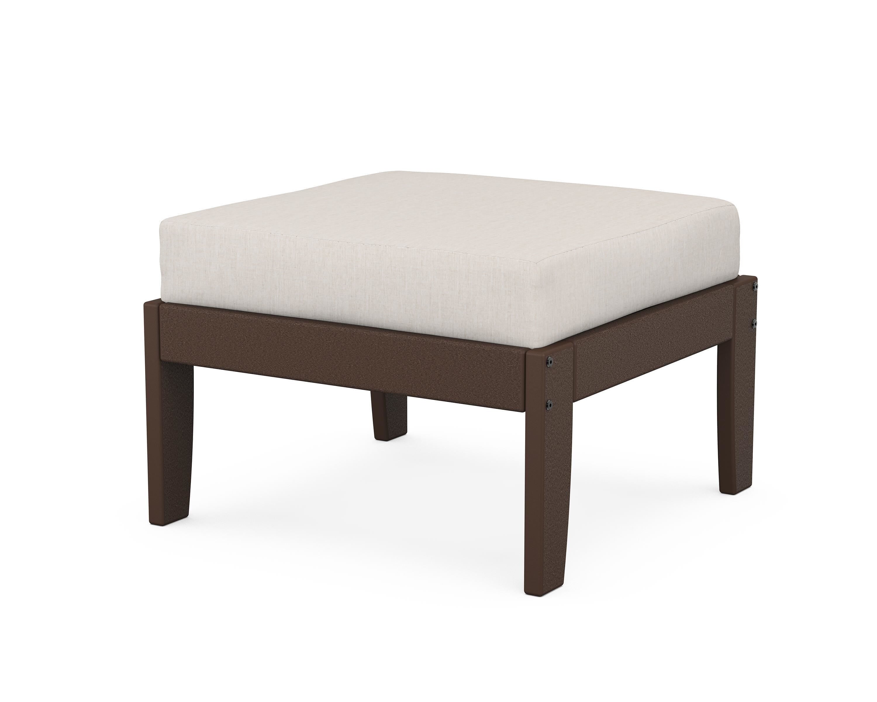Unbranded Modular Ottoman - Classic in Mahogany / Cast Ash
