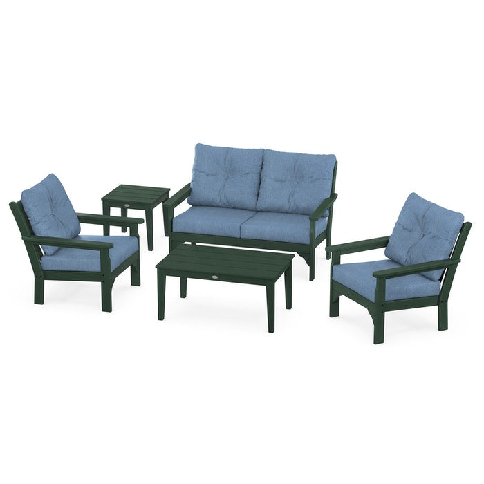 Vineyard 5-Piece Deep Seating Set