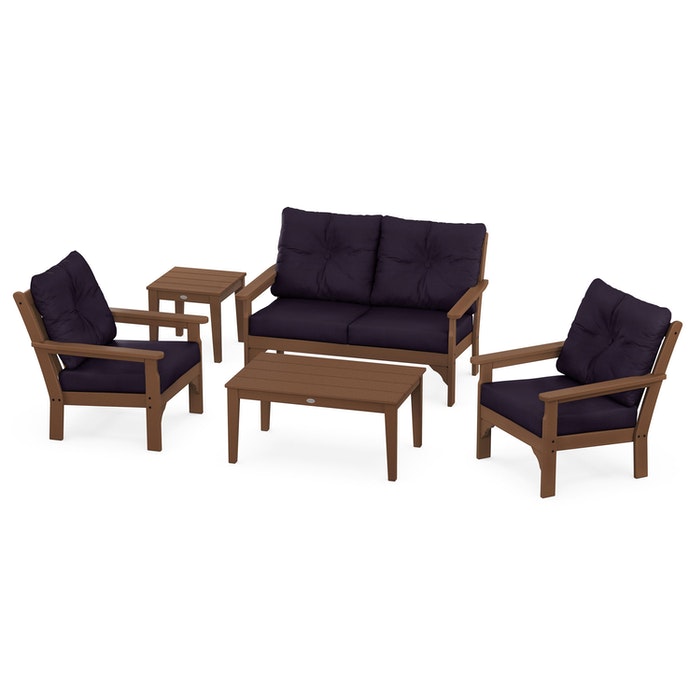 Vineyard 5-Piece Deep Seating Set