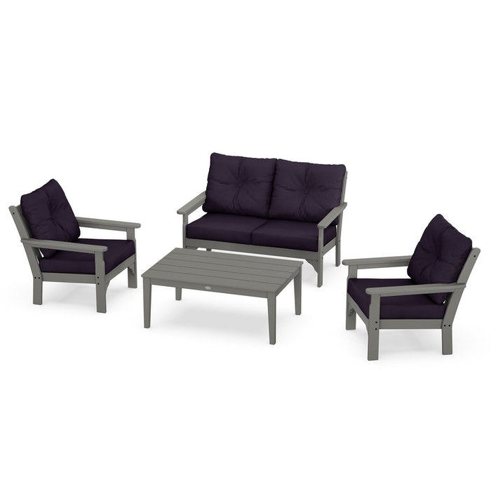 Vineyard 4-Piece Deep Seating Set