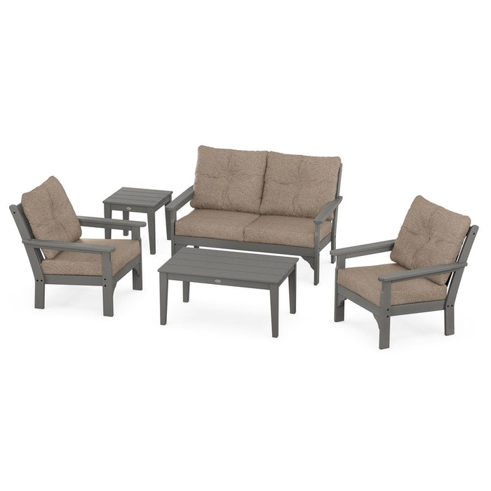 Vineyard 5-Piece Deep Seating Set