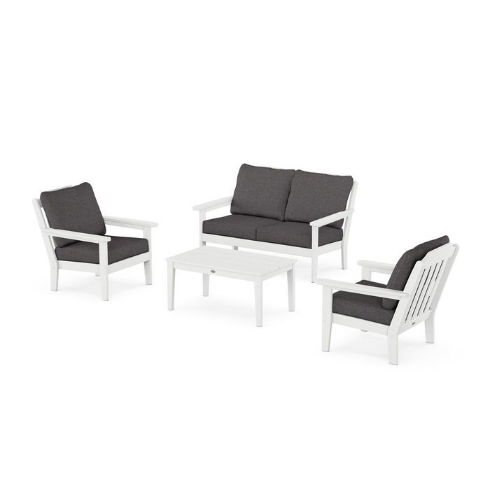 Country Living 4-Piece Deep Seating Set with Loveseat