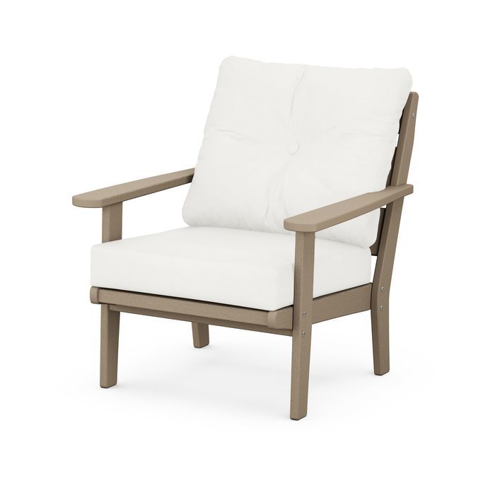 Lakeside Deep Seating Chair in Vintage Finish