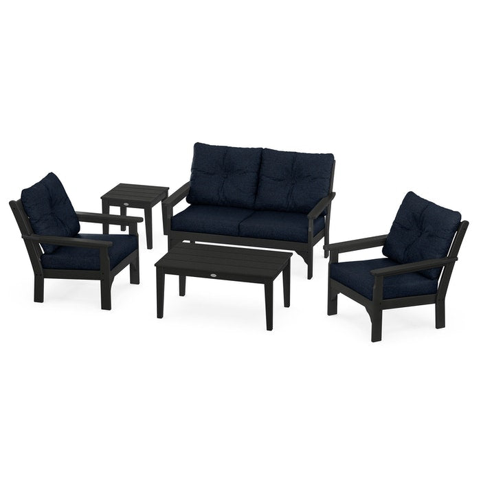Vineyard 5-Piece Deep Seating Set