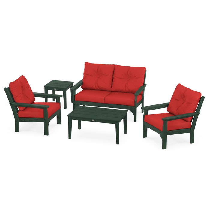 Vineyard 5-Piece Deep Seating Set