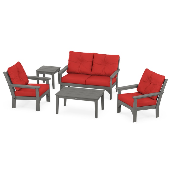 Vineyard 5-Piece Deep Seating Set