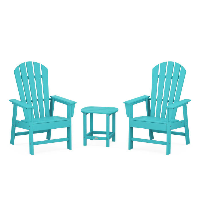 South Beach Casual Chair 3-Piece Set with 18" South Beach Side Table