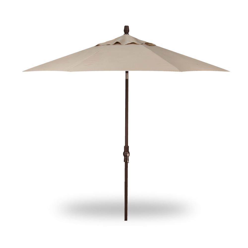 9' PUSH BUTTON TILT MARKET UMBRELLA - OCTAGON