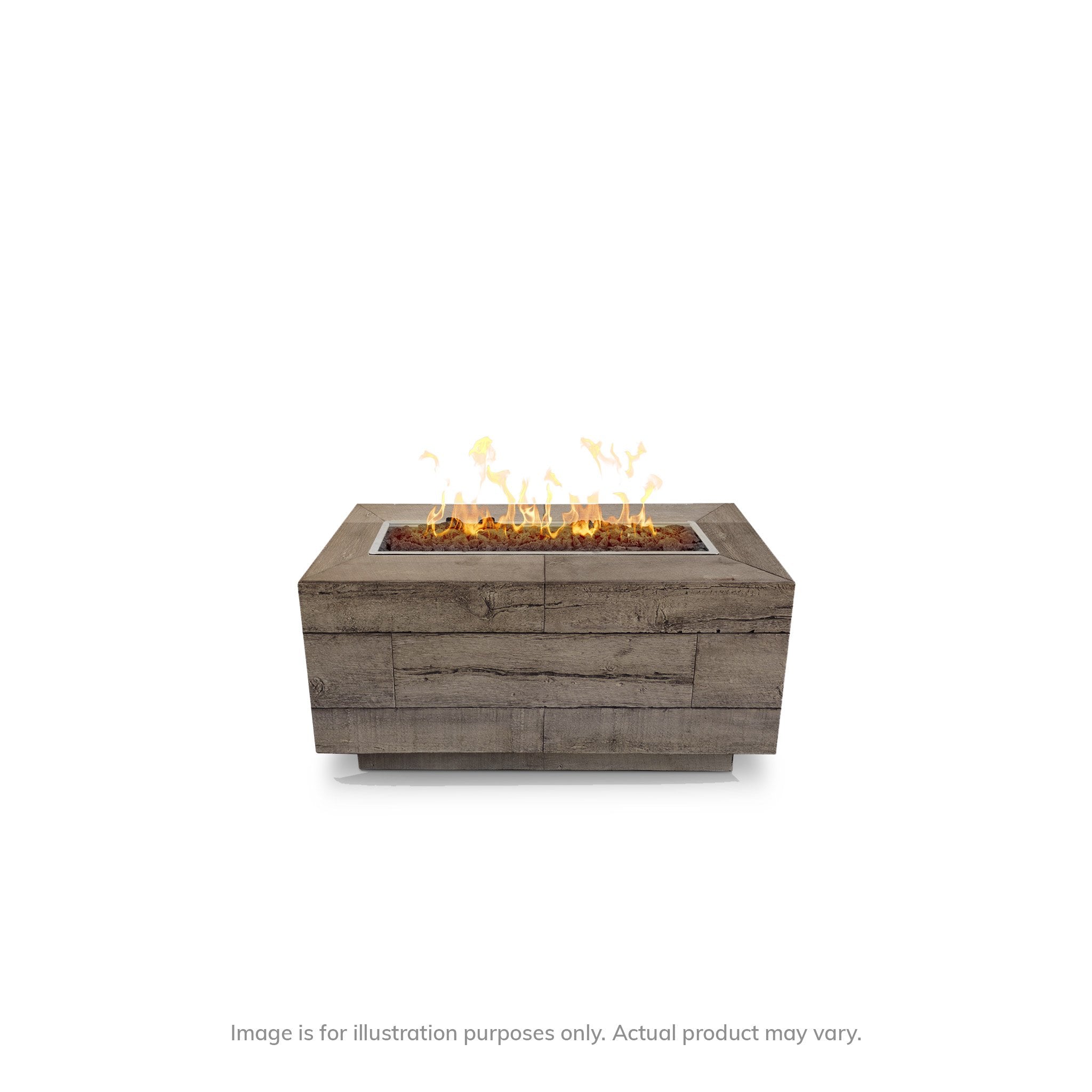 CATALINA – MATCH LIT IGNITION WOOD GRAIN FIRE PIT