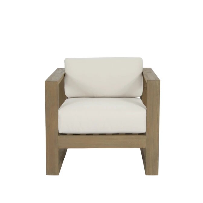 Coastal Teak Club Chair