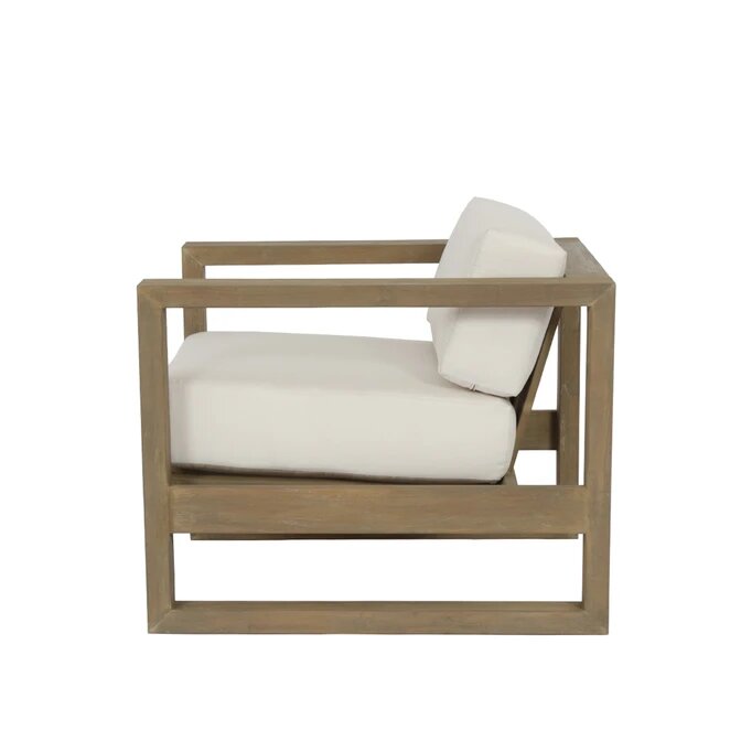 Coastal Teak Club Chair