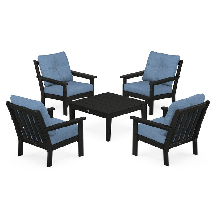 Vineyard 5-Piece Deep Seating Conversation Set