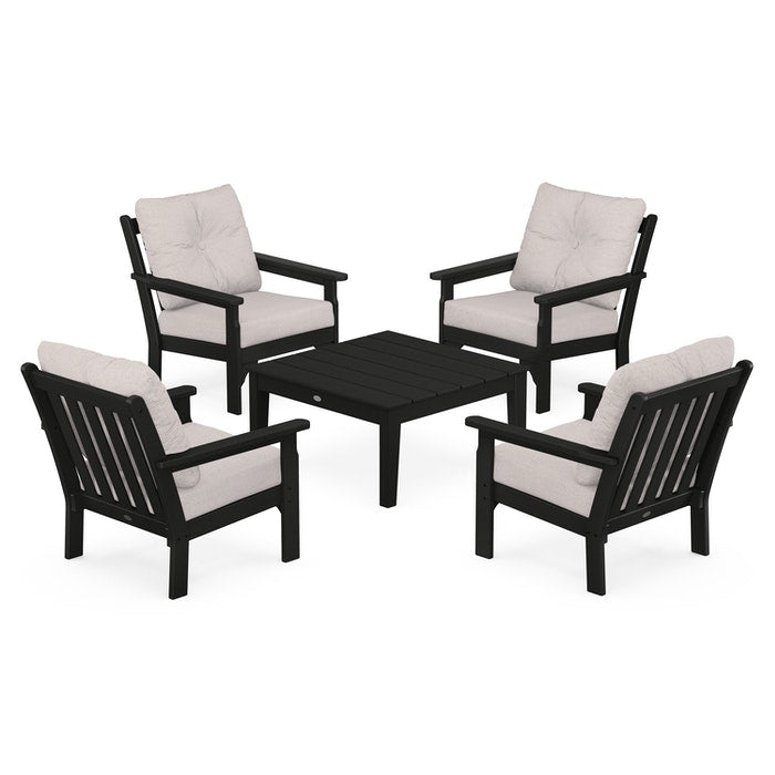 Vineyard 5-Piece Deep Seating Conversation Set