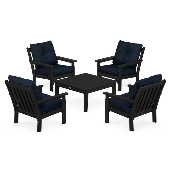 Vineyard 5-Piece Deep Seating Conversation Set