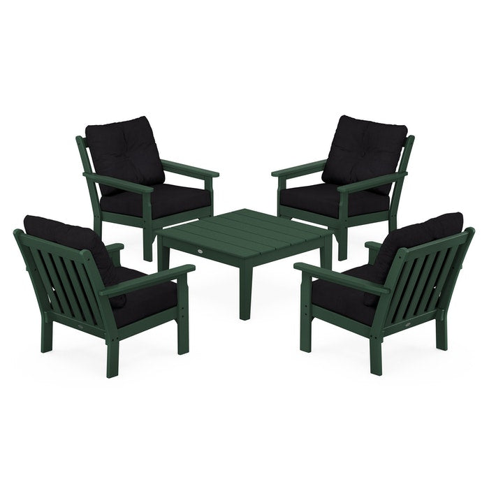 Vineyard 5-Piece Deep Seating Conversation Set
