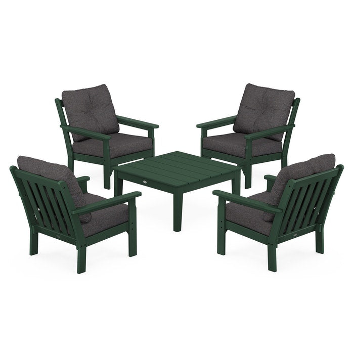 Vineyard 5-Piece Deep Seating Conversation Set