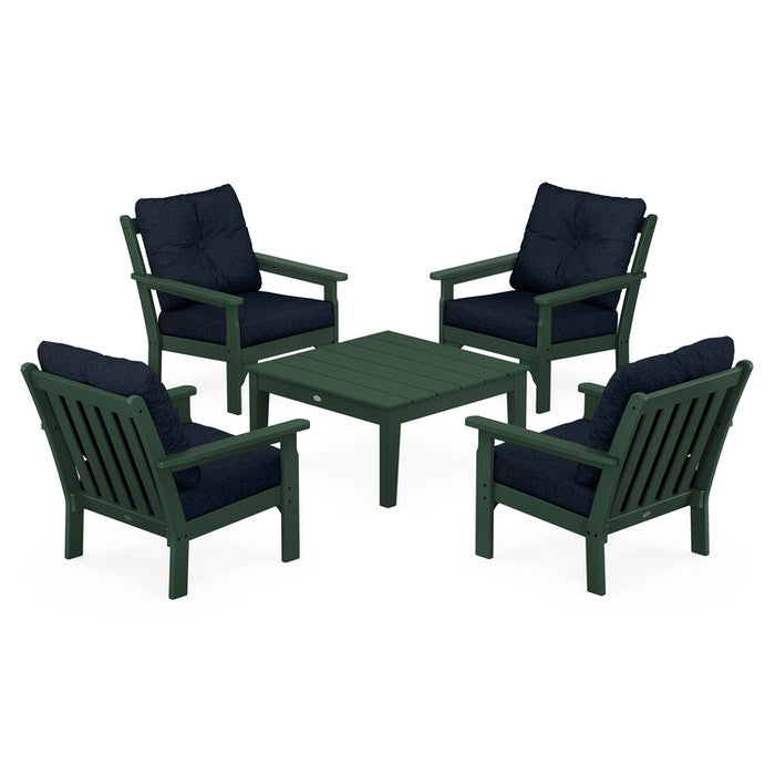 Vineyard 5-Piece Deep Seating Conversation Set