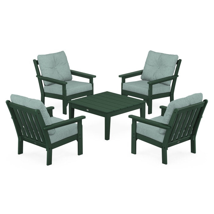 Vineyard 5-Piece Deep Seating Conversation Set