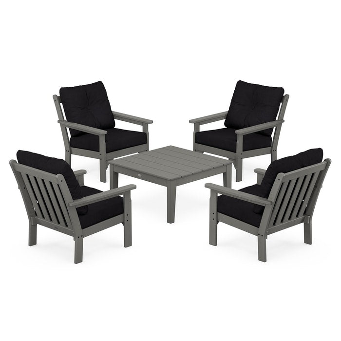 Vineyard 5-Piece Deep Seating Conversation Set