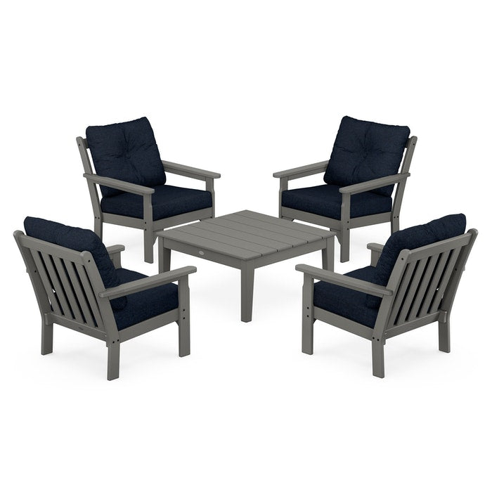 Vineyard 5-Piece Deep Seating Conversation Set