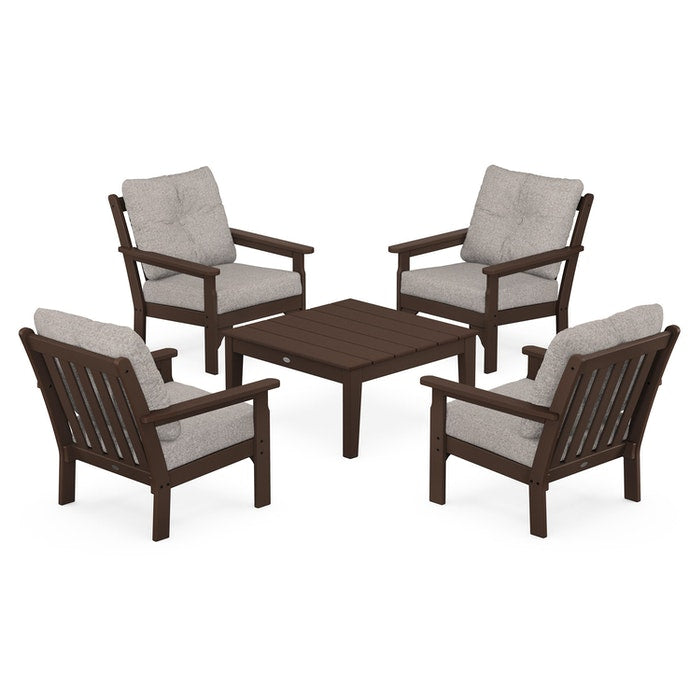 Vineyard 5-Piece Deep Seating Conversation Set