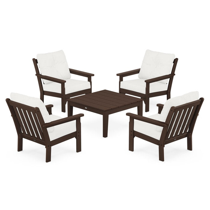 Vineyard 5-Piece Deep Seating Conversation Set