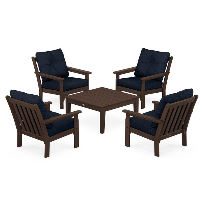 Vineyard 5-Piece Deep Seating Conversation Set