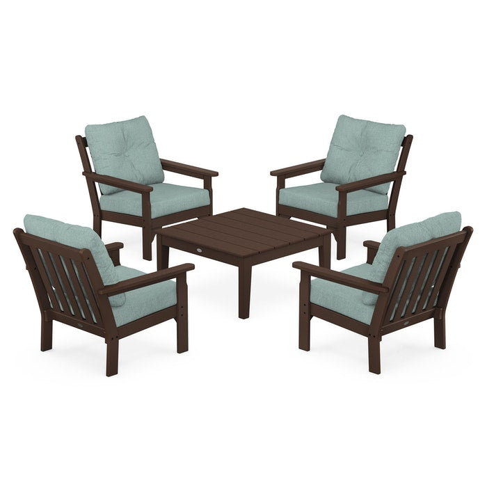 Vineyard 5-Piece Deep Seating Conversation Set