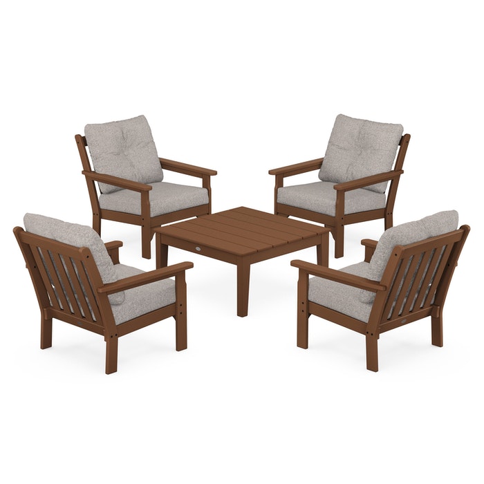 Vineyard 5-Piece Deep Seating Conversation Set