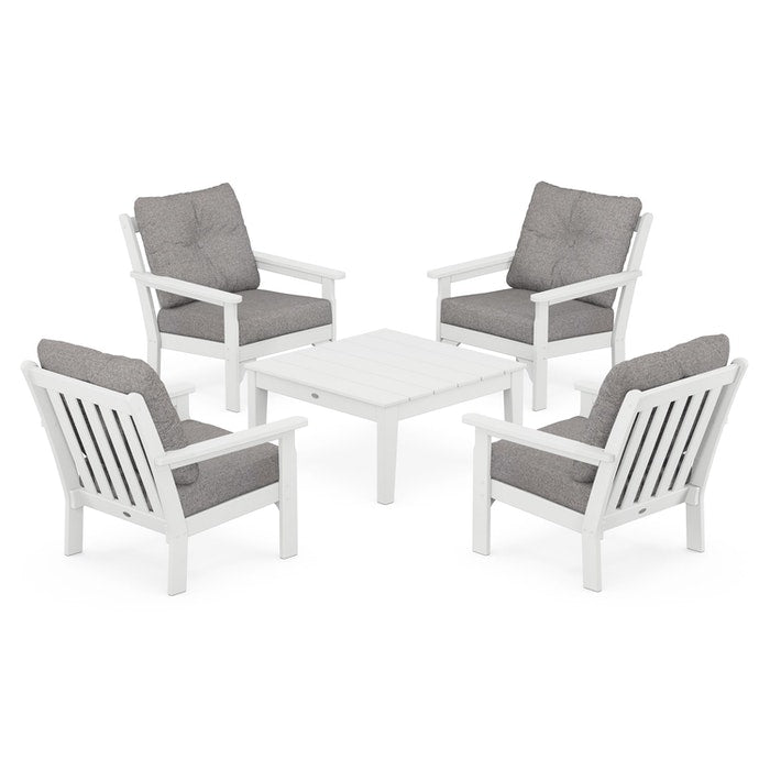 Vineyard 5-Piece Deep Seating Conversation Set