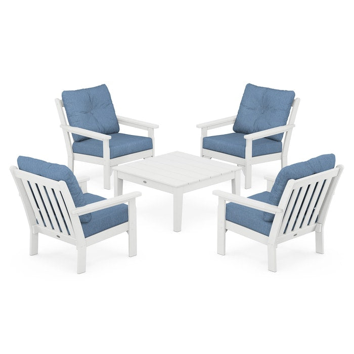 Vineyard 5-Piece Deep Seating Conversation Set