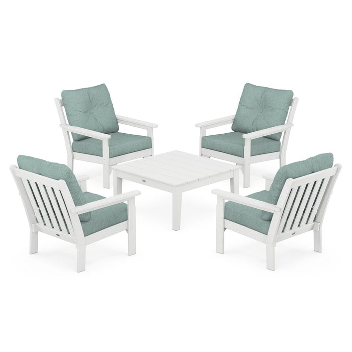 Vineyard 5-Piece Deep Seating Conversation Set