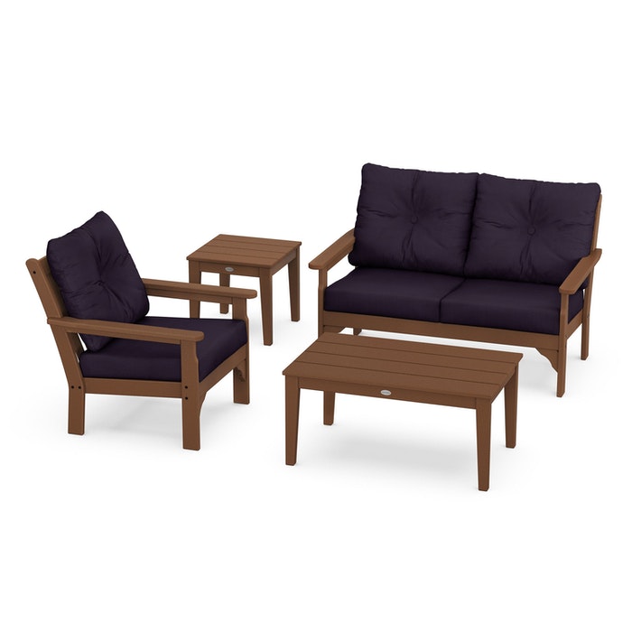 Vineyard 4-Piece Deep Seating Set