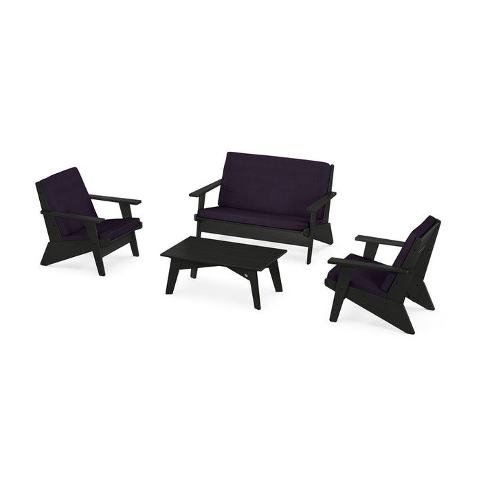 Riviera Modern Lounge 4-Piece Set