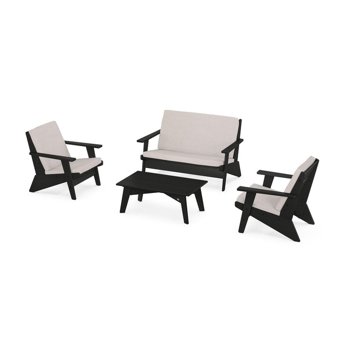 Riviera Modern Lounge 4-Piece Set