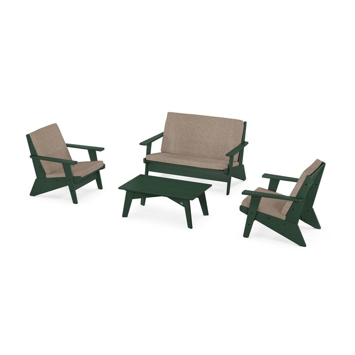 Riviera Modern Lounge 4-Piece Set
