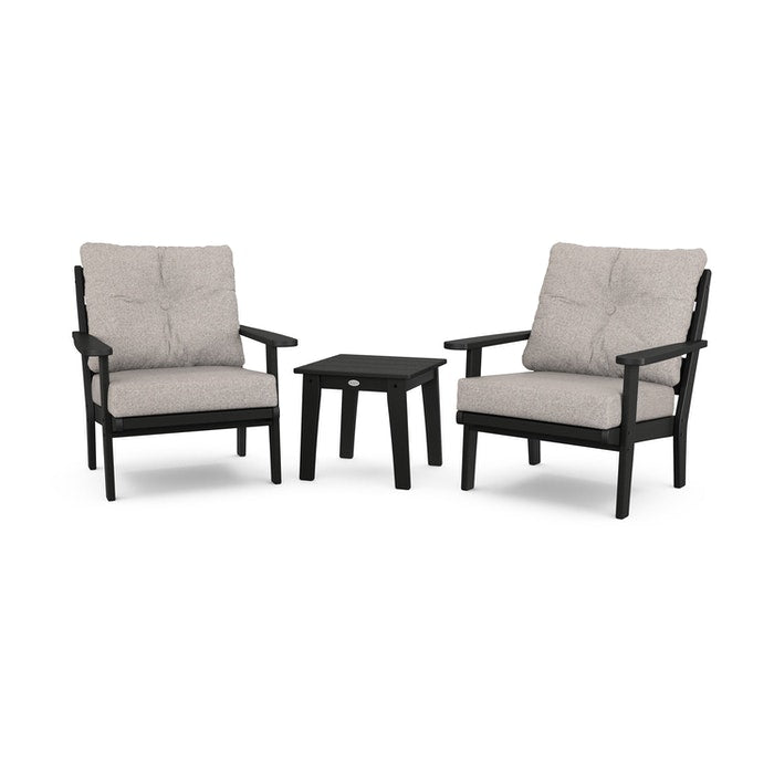 Lakeside 3-Piece Deep Seating Chair Set