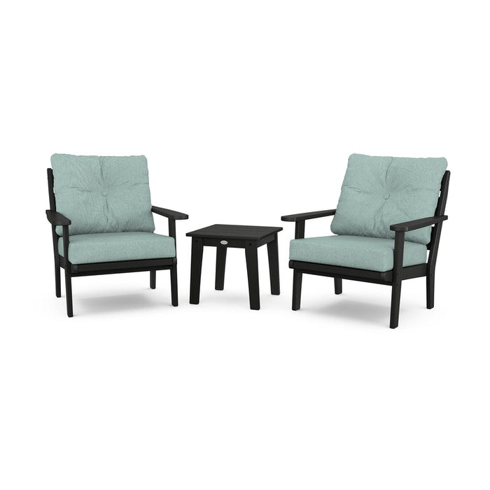 Lakeside 3-Piece Deep Seating Chair Set