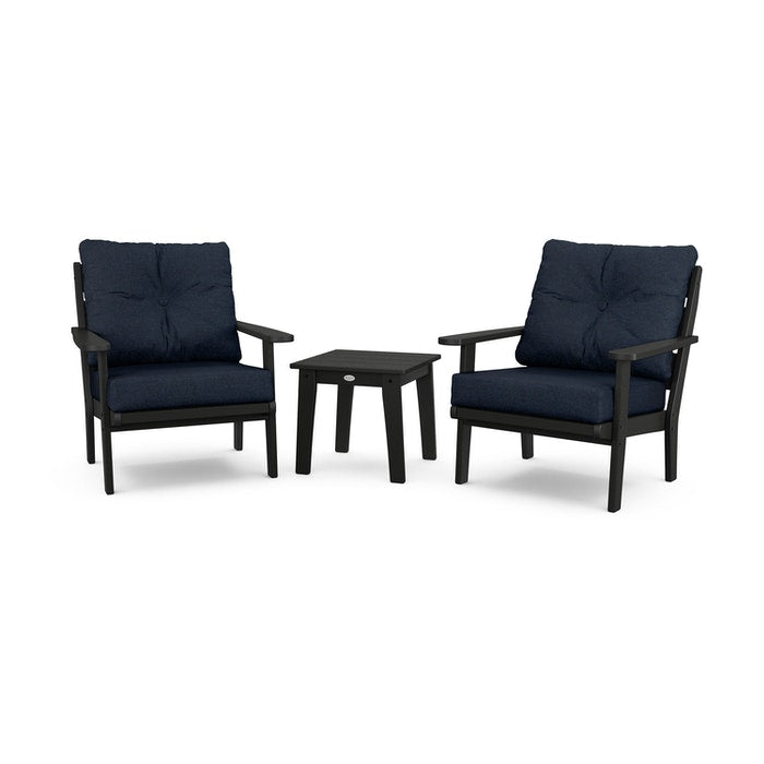 Lakeside 3-Piece Deep Seating Chair Set