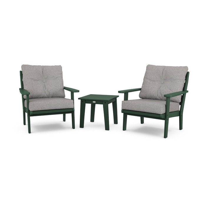 Lakeside 3-Piece Deep Seating Chair Set