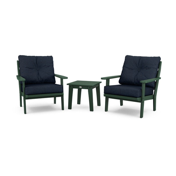 Lakeside 3-Piece Deep Seating Chair Set