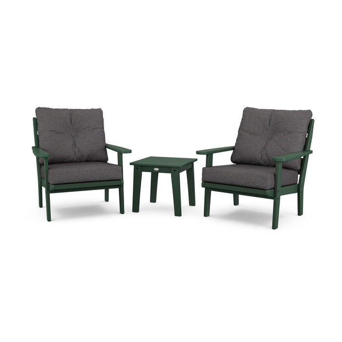 Lakeside 3-Piece Deep Seating Chair Set